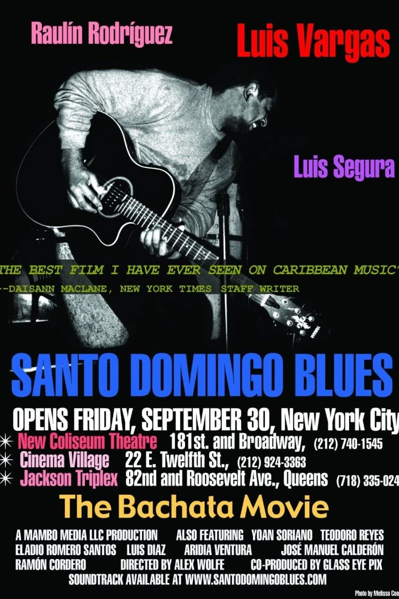 Santo Domingo Blues: Los Tigueres de la Bachata Plakat