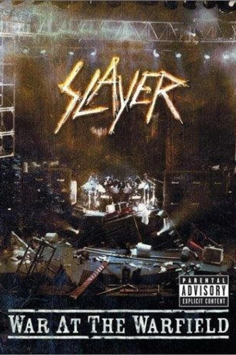 Slayer: War at the Warfield Plakat