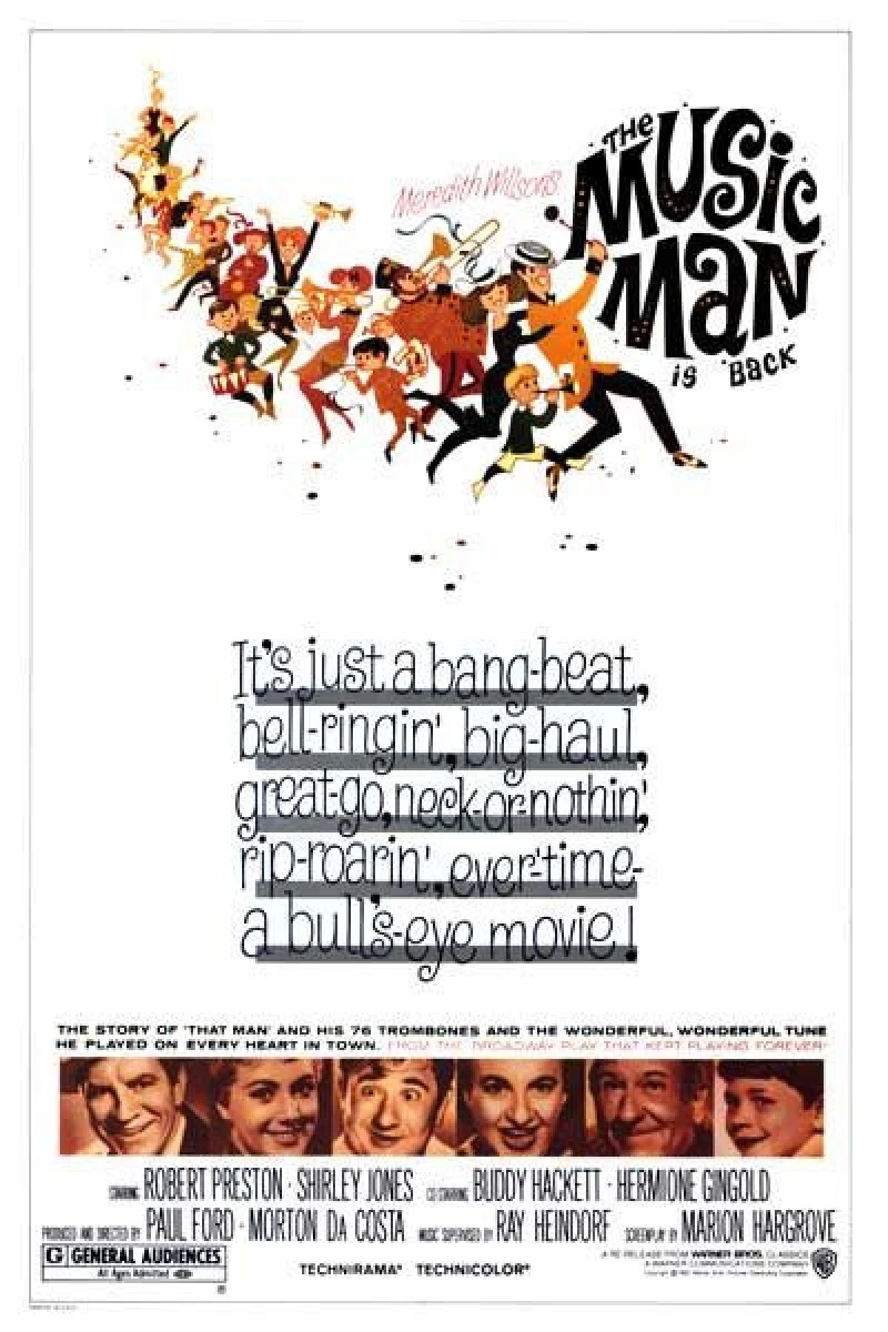 The Music Man Plakat