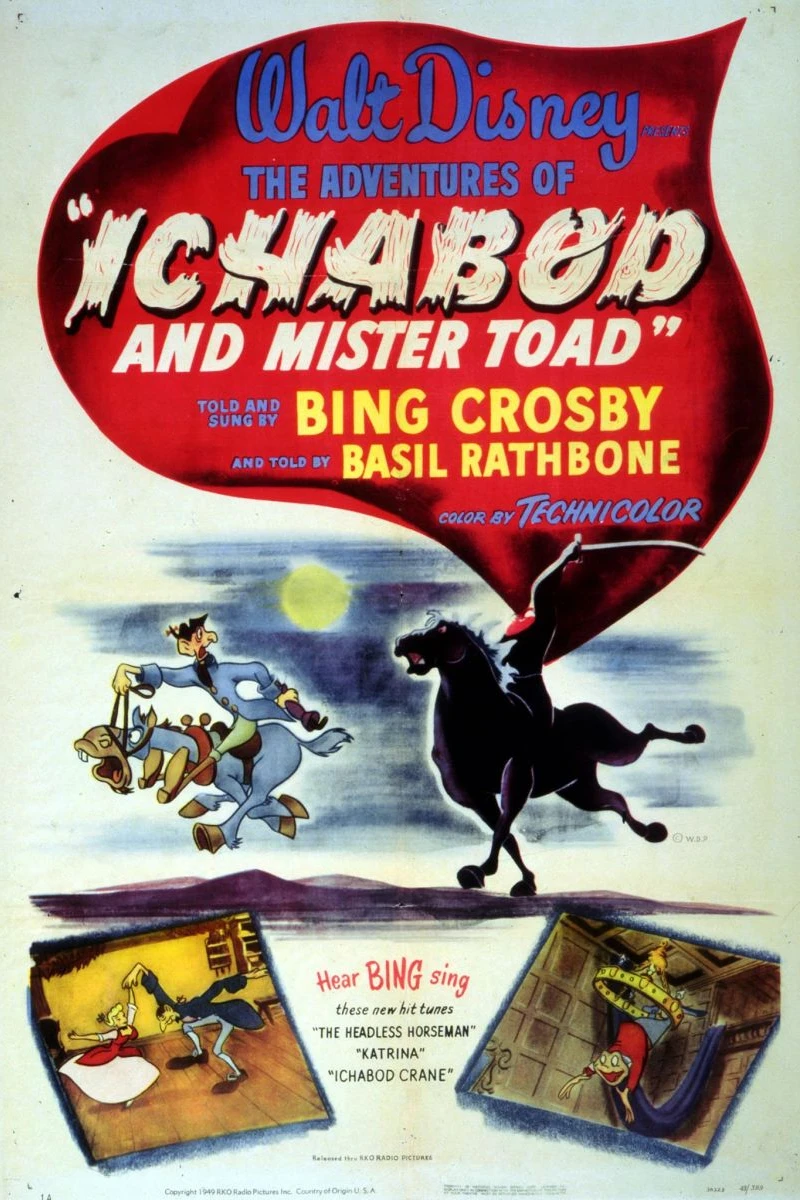 The Adventures of Ichabod and Mr. Toad Plakat