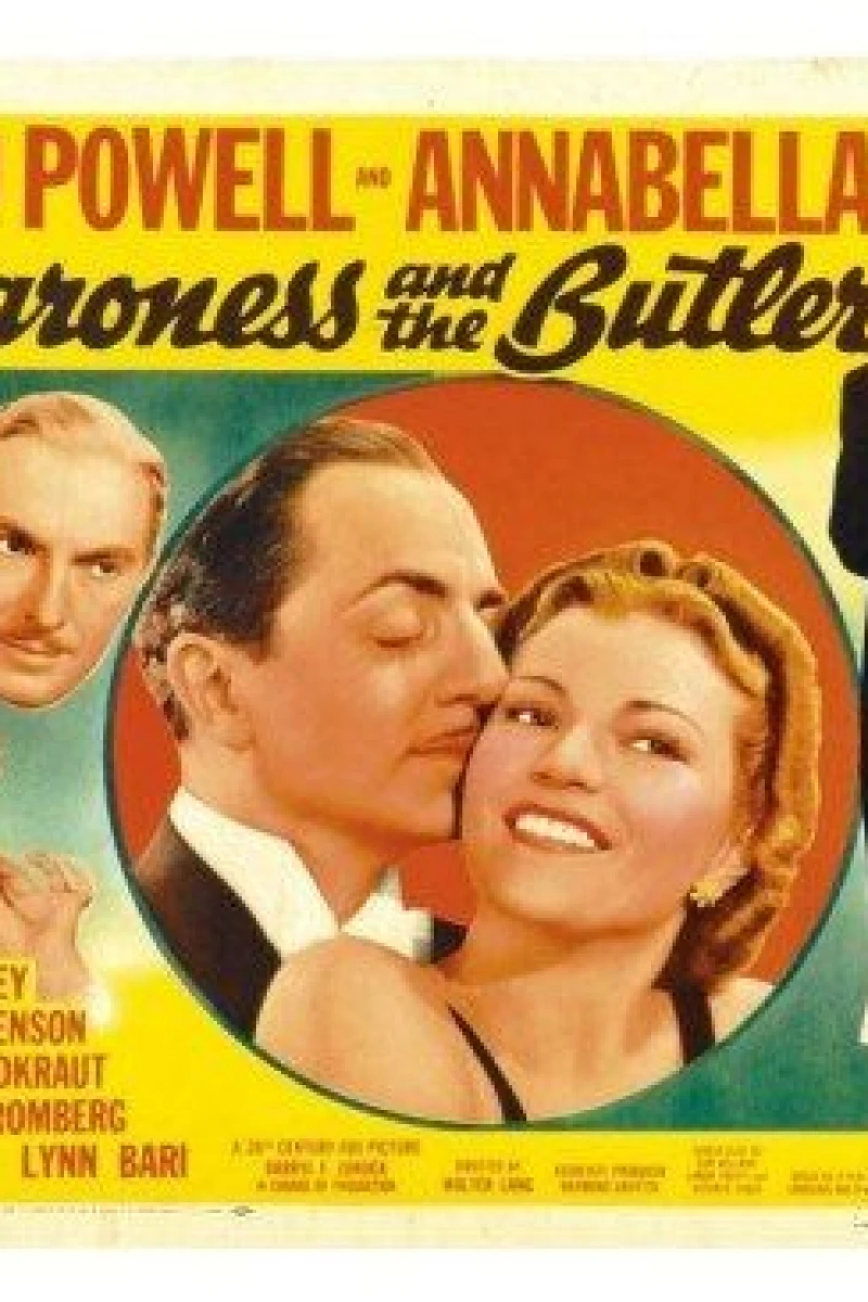 The Baroness and the Butler Plakat