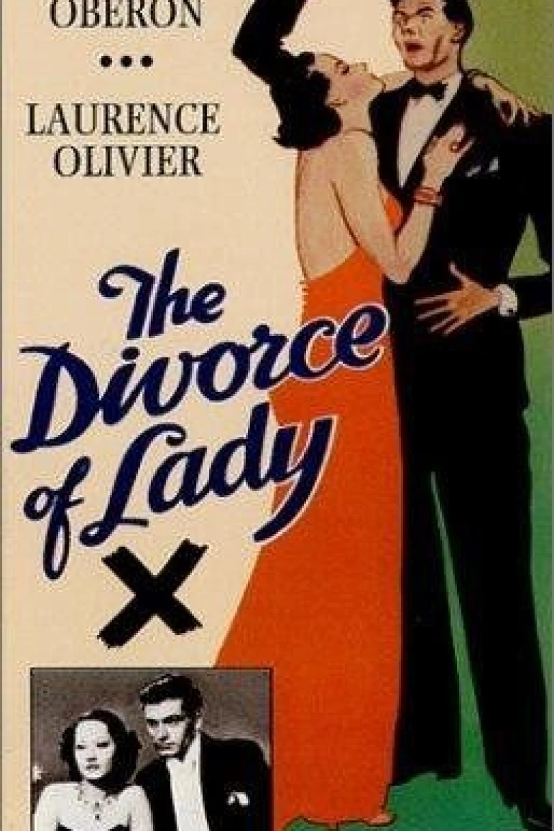 The Divorce of Lady X Plakat