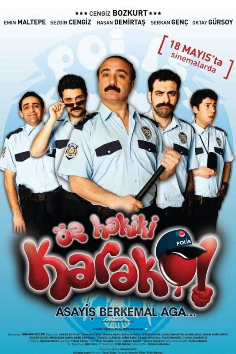 Öz Hakiki Karakol: Asayis Berkemal Aga... Plakat