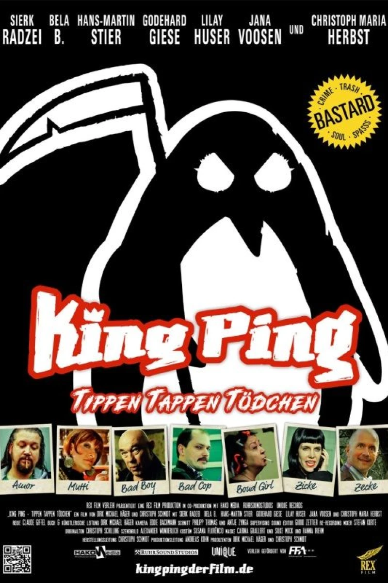 King Ping - Tippen Tappen Tödchen Plakat