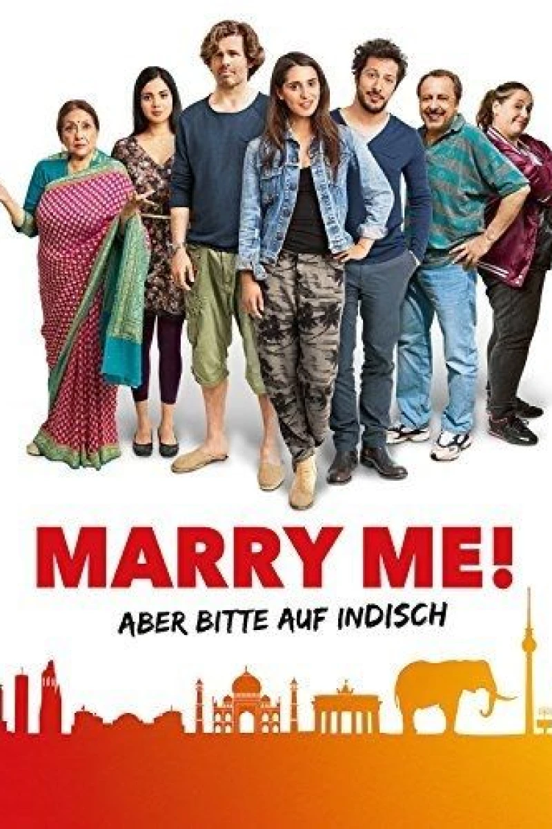 Marry Me - Aber bitte auf Indisch Plakat