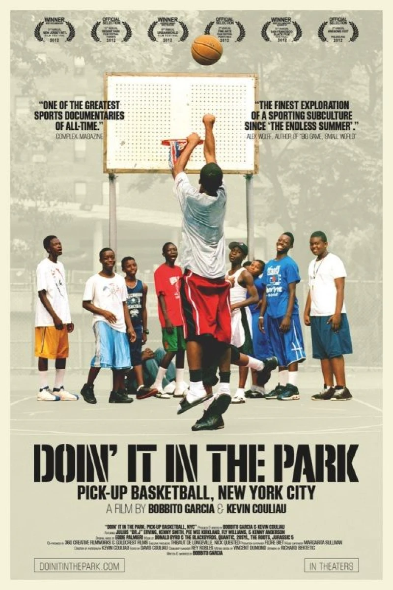 Doin' It in the Park: Pick-Up Basketball, NYC Plakat