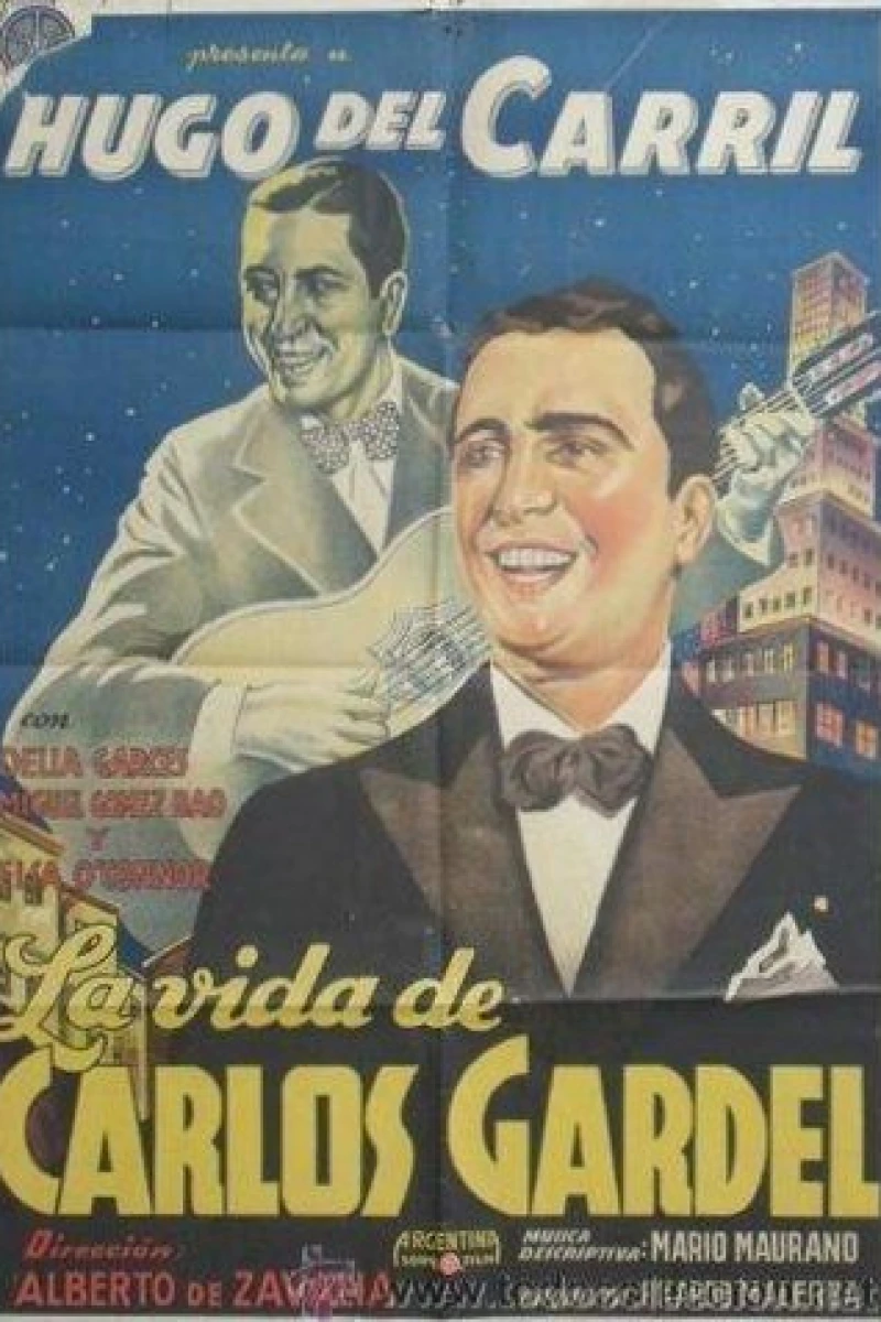 La vida de Carlos Gardel Plakat