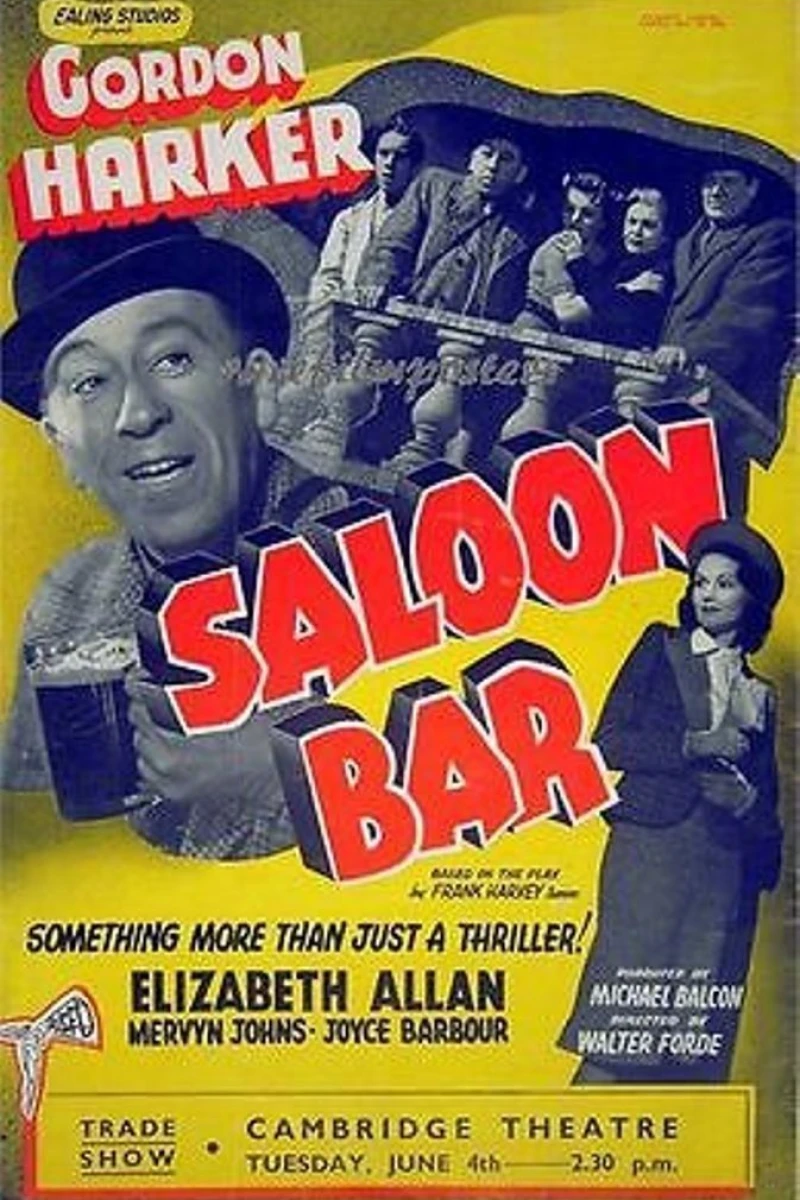 Saloon Bar Plakat