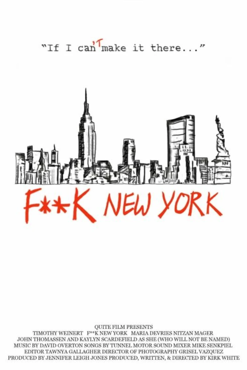 F k New York Plakat