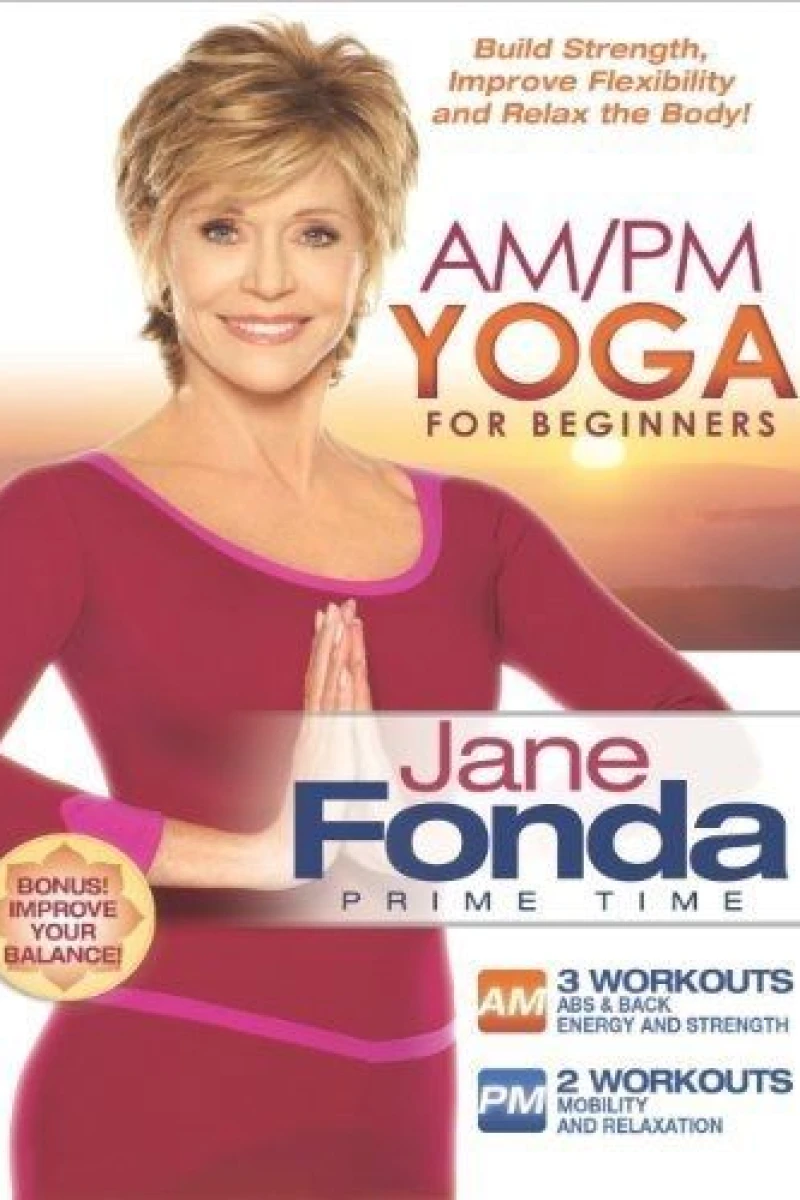 Jane Fonda AM/PM Yoga for Beginners Plakat