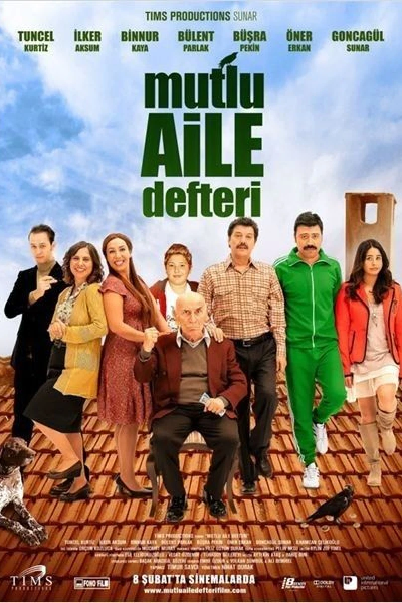 Mutlu aile defteri Plakat