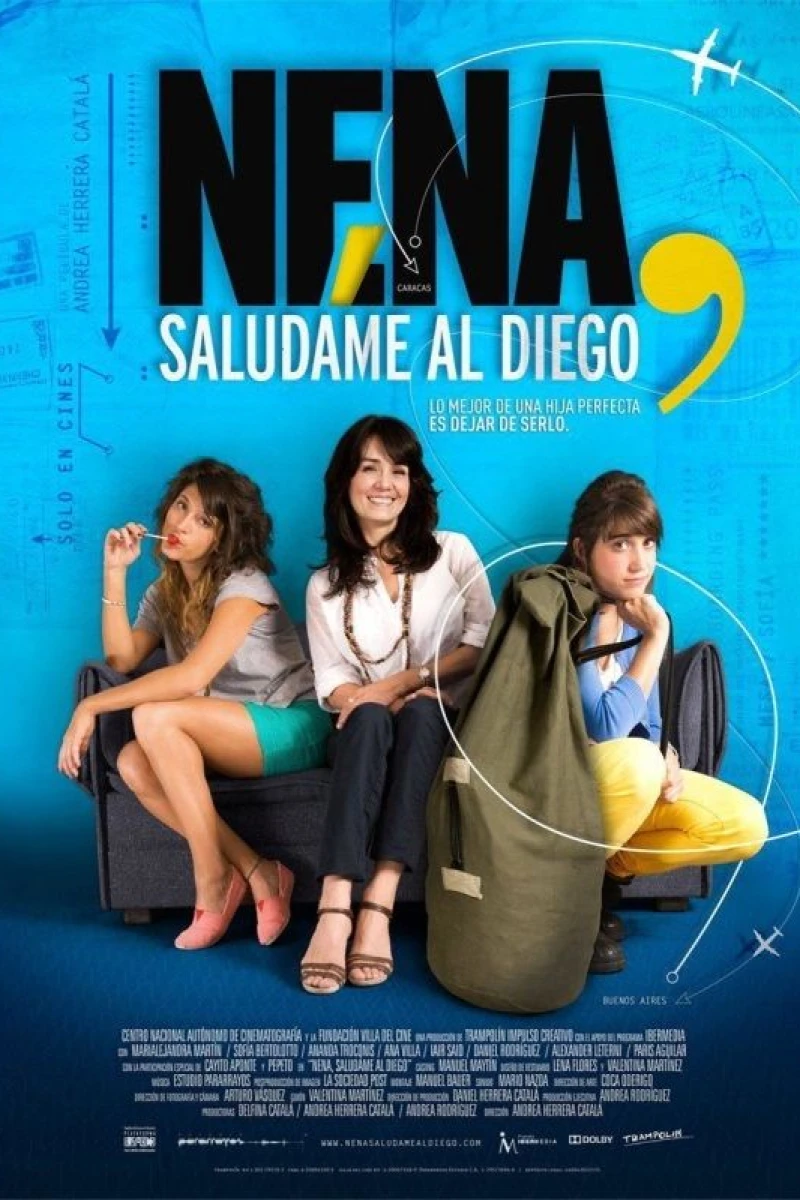 Nena, saludame al Diego Plakat