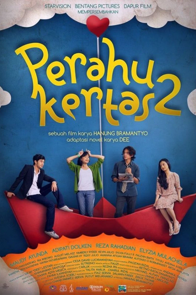 Perahu kertas 2 Plakat