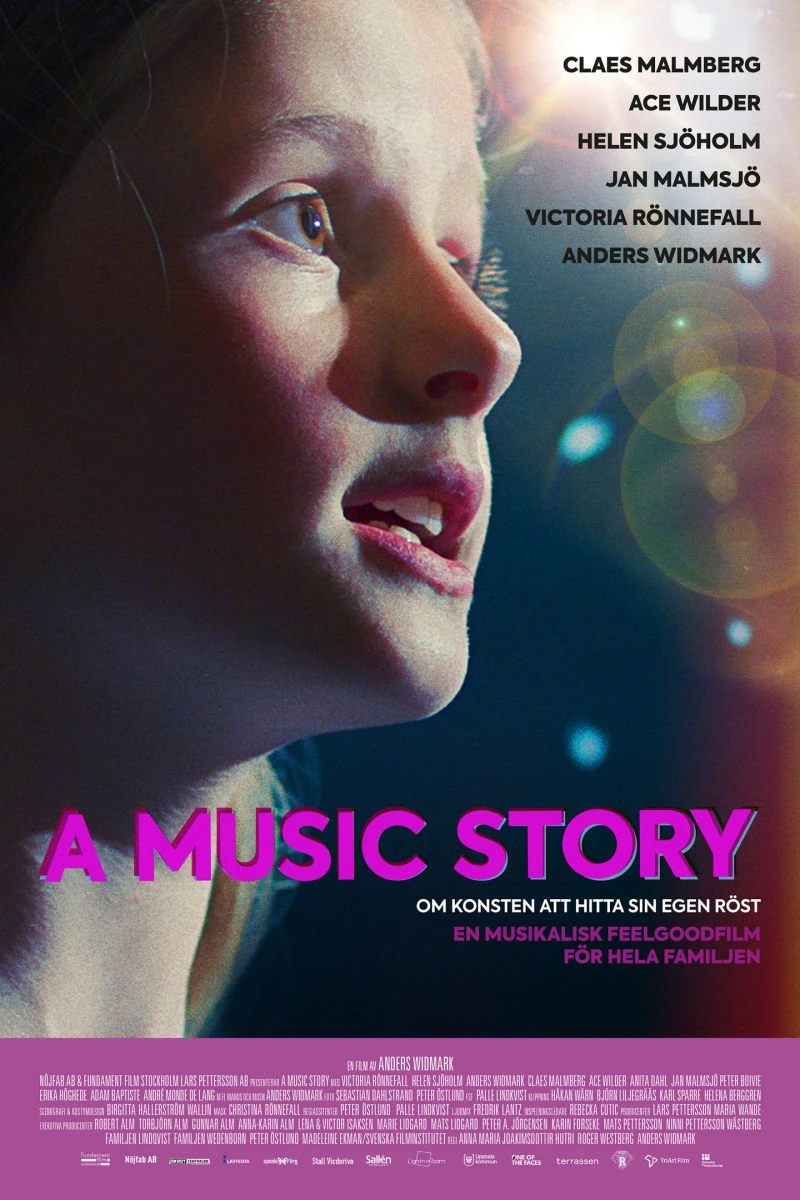 A Music Story Plakat