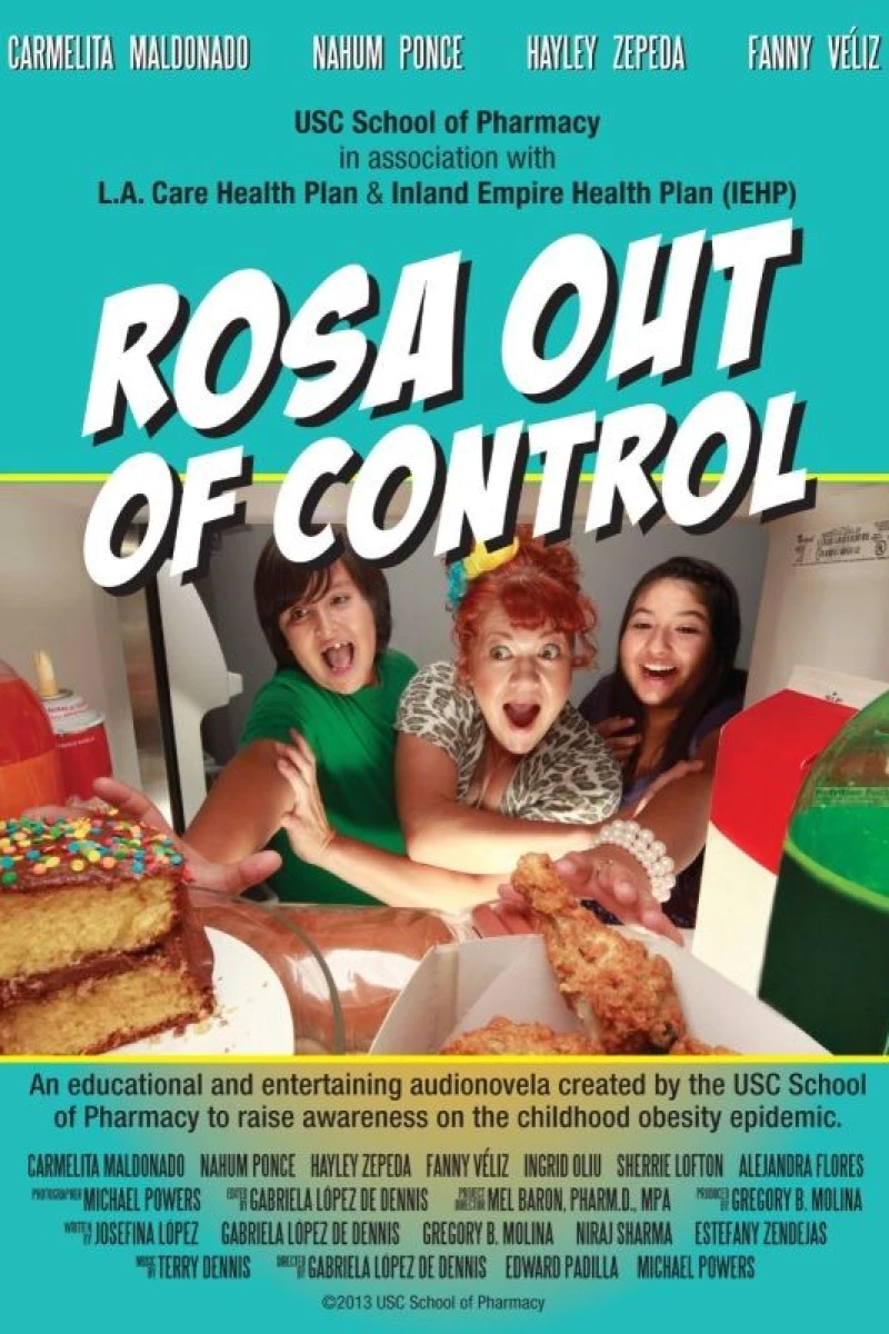 Rosa Out of Control Plakat