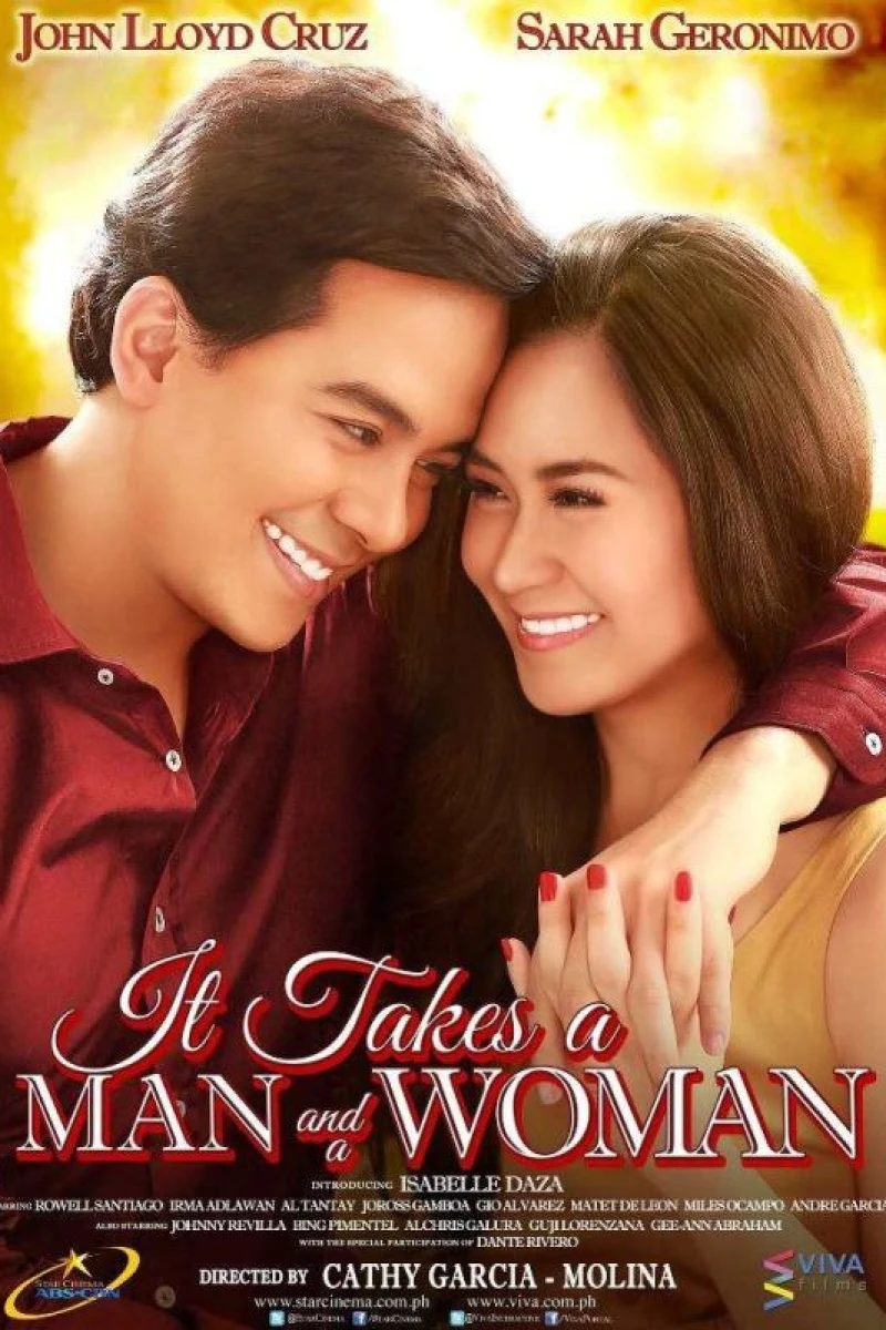 It Takes a Man and a Woman Plakat