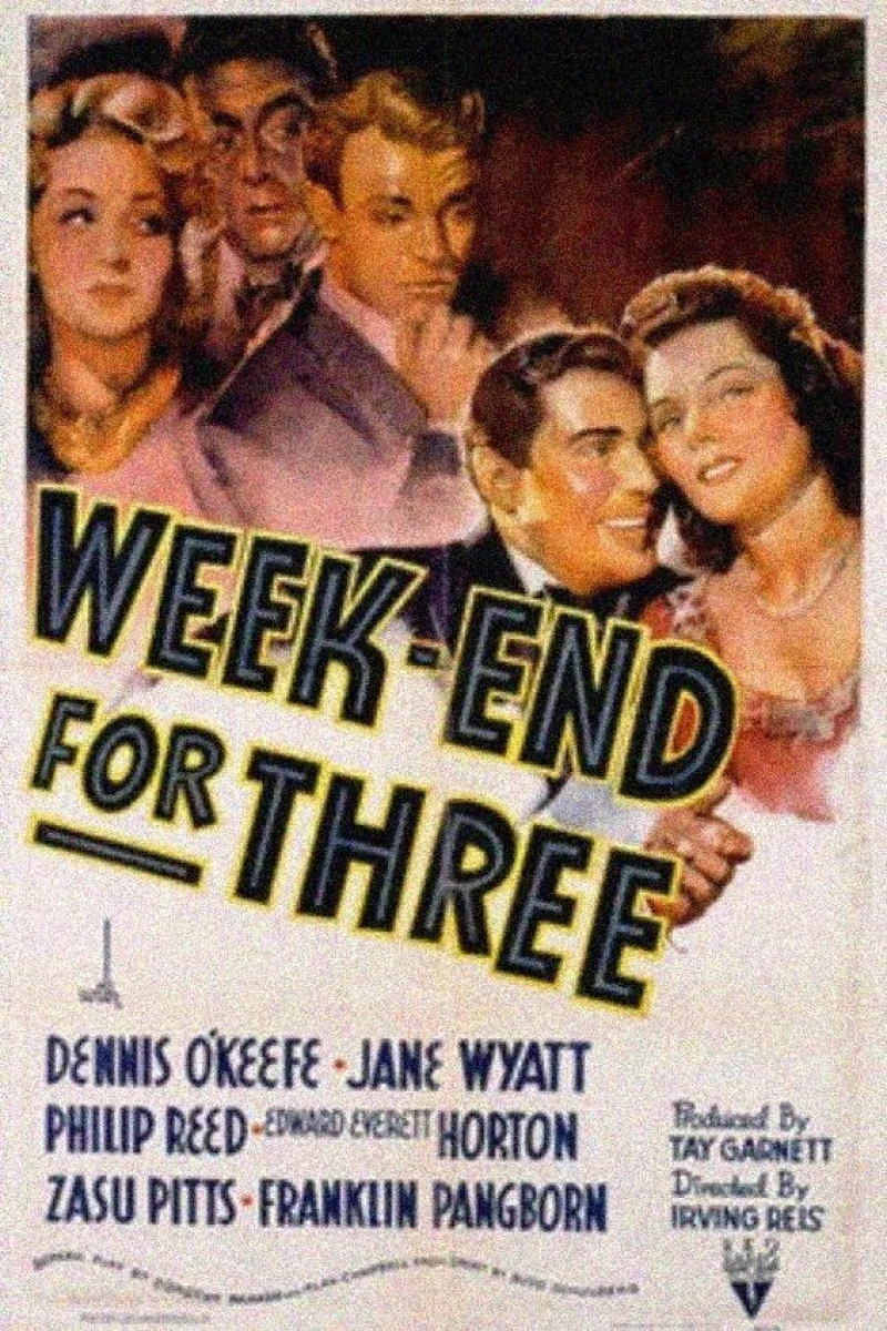 Weekend for Three Plakat