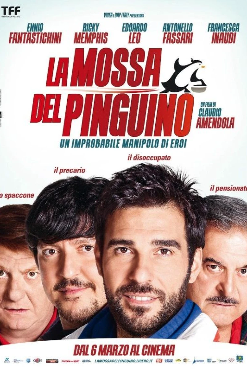 La mossa del pinguino Plakat