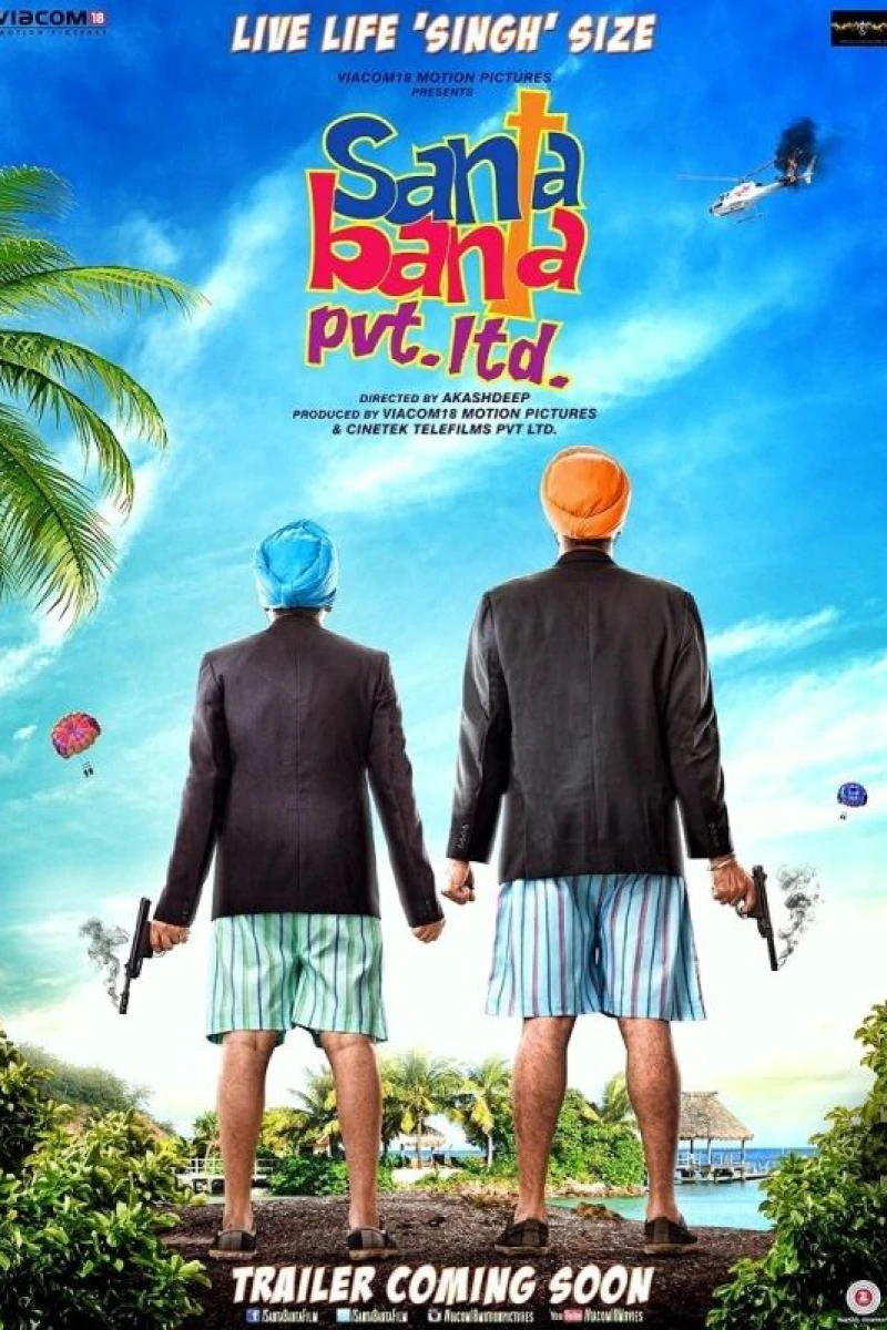 Santa Banta Pvt Ltd Plakat