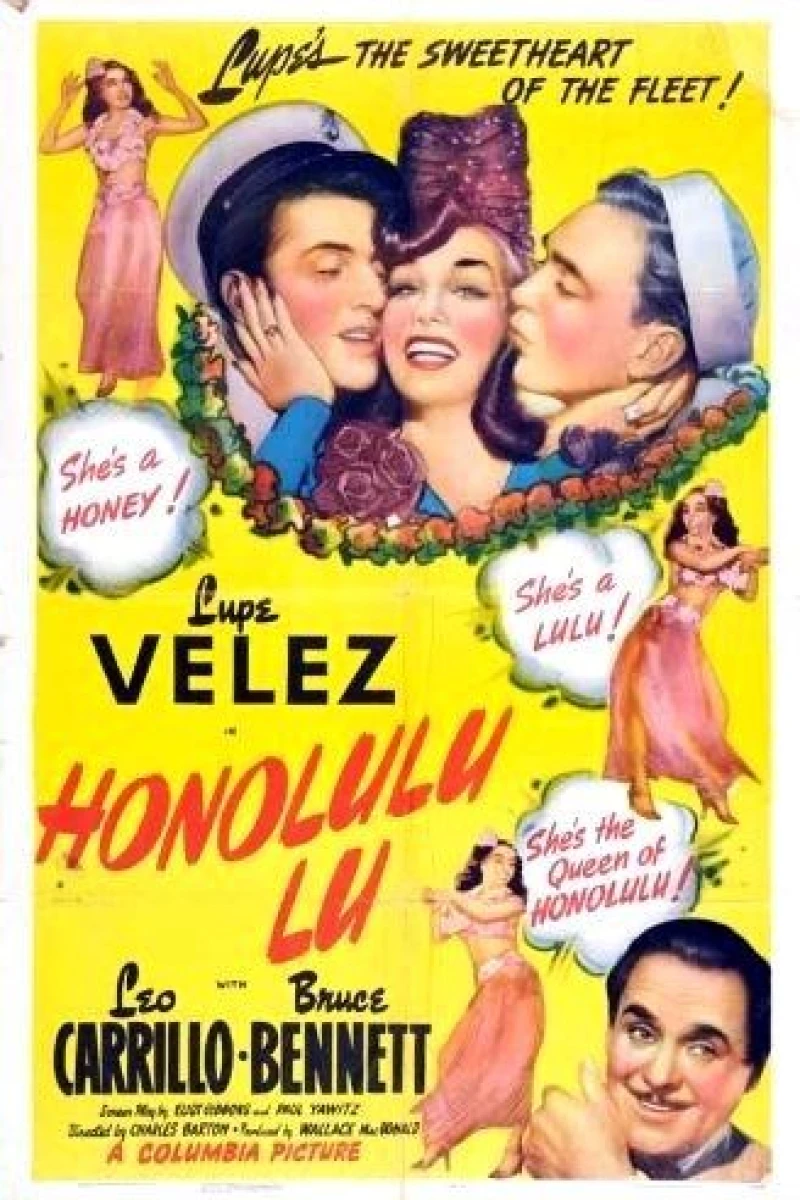 Honolulu Lu Plakat