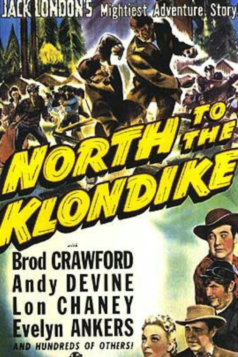 North to the Klondike Plakat