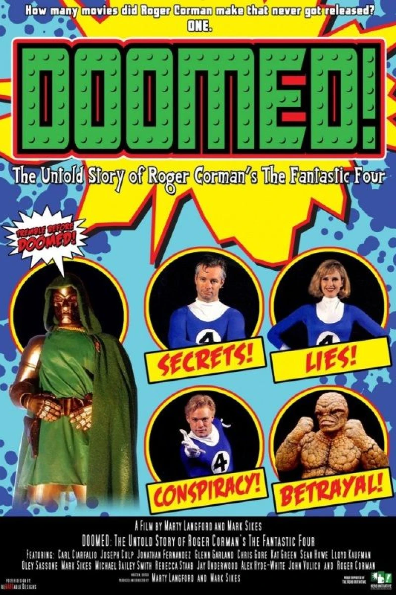 Doomed: The Untold Story of Roger Corman's the Fantastic Four Plakat