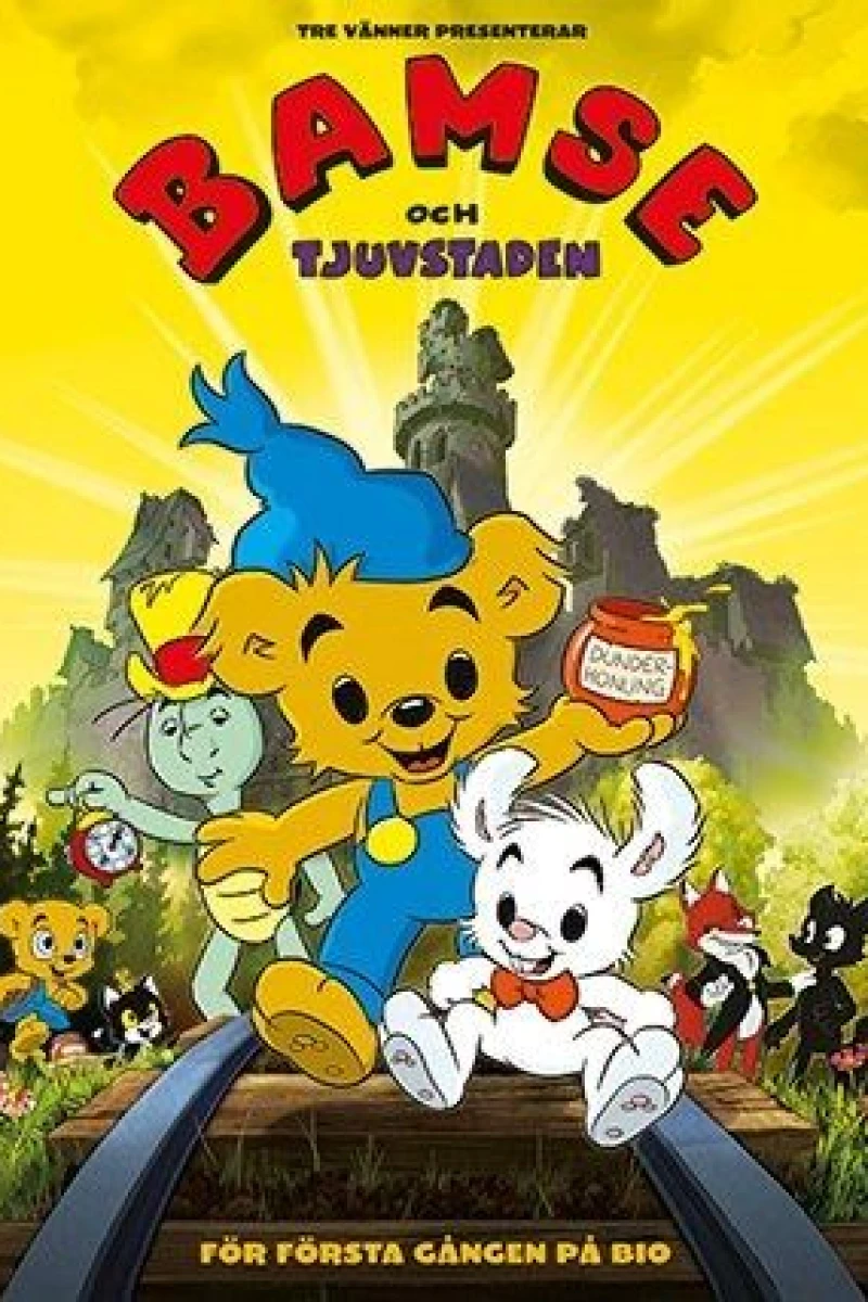 Bamse och tjuvstaden Plakat