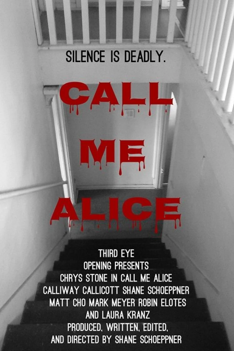 Call Me Alice Plakat
