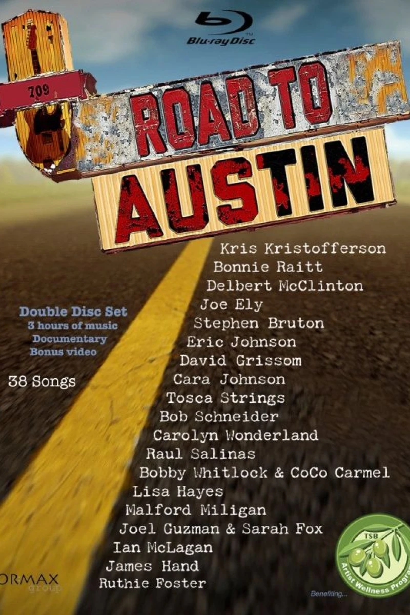 Road to Austin Plakat