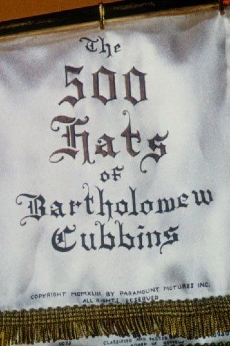 The 500 Hats of Bartholomew Cubbins Plakat