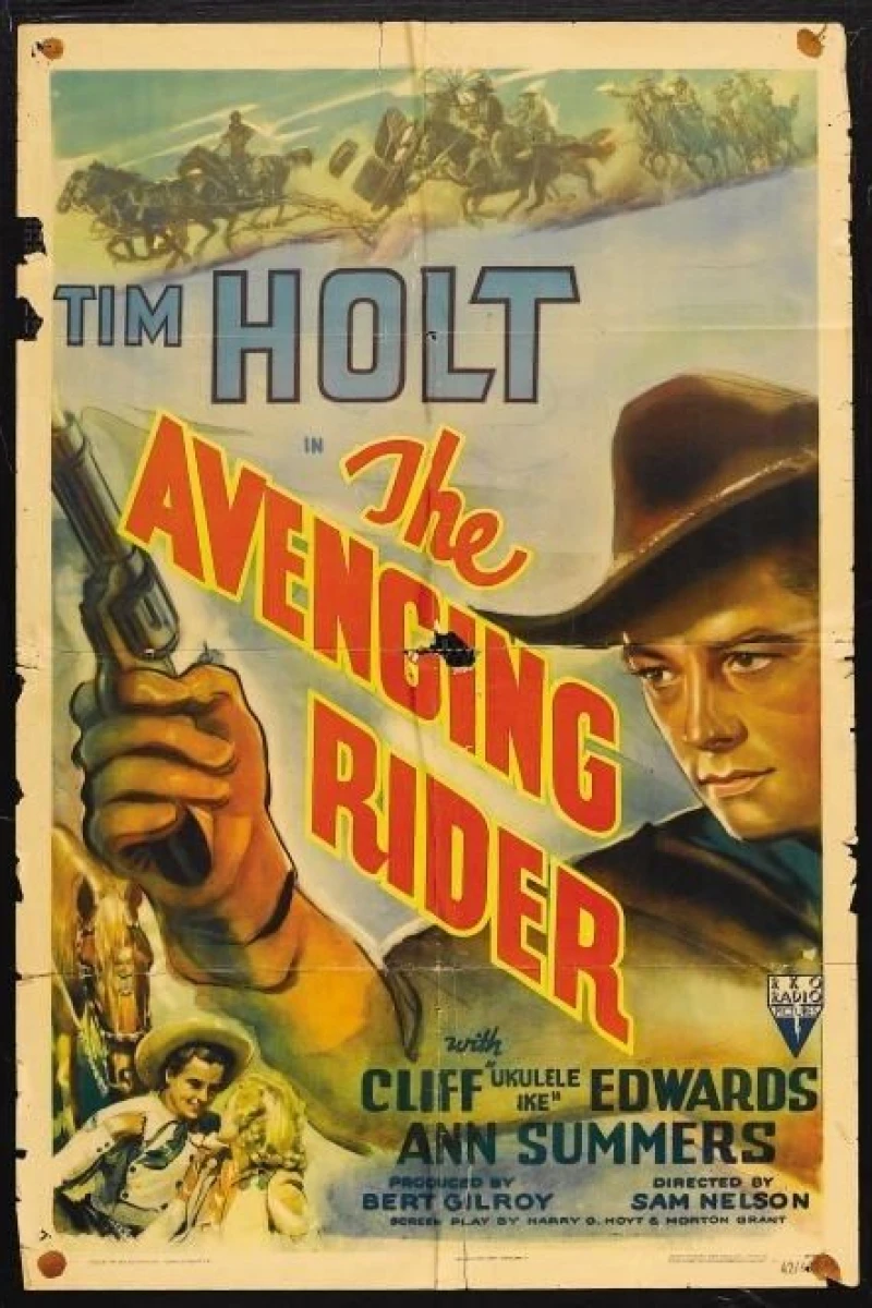 The Avenging Rider Plakat