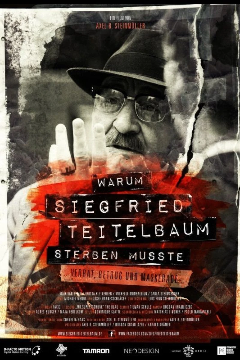 Warum Siegfried Teitelbaum sterben musste Plakat