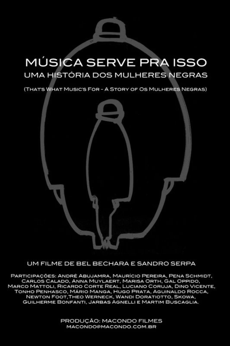 Música Serve Pra Isso Plakat