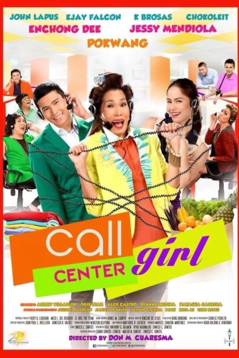 Call Center Girl Plakat