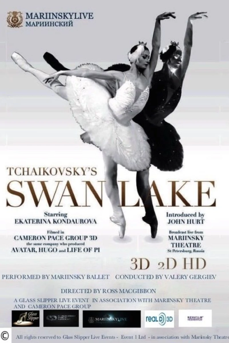 Swan Lake 3D - Live from the Mariinsky Theatre Plakat