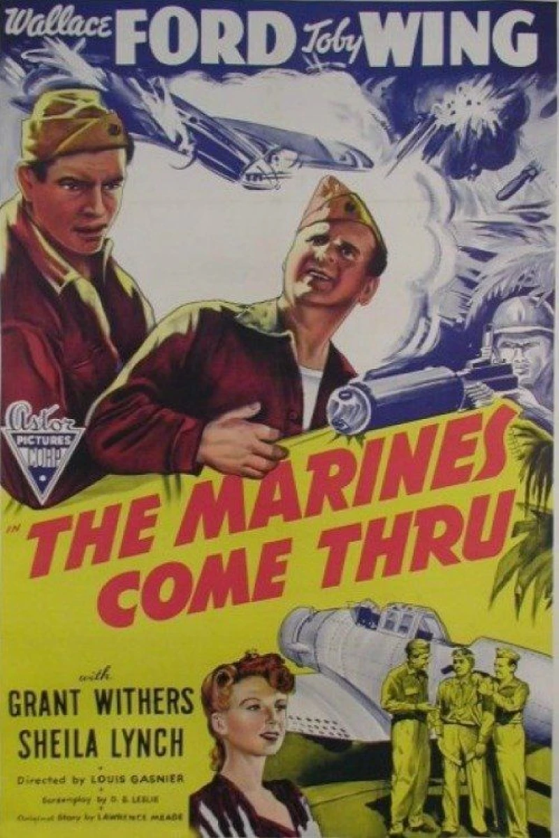 The Marines Come Thru Plakat