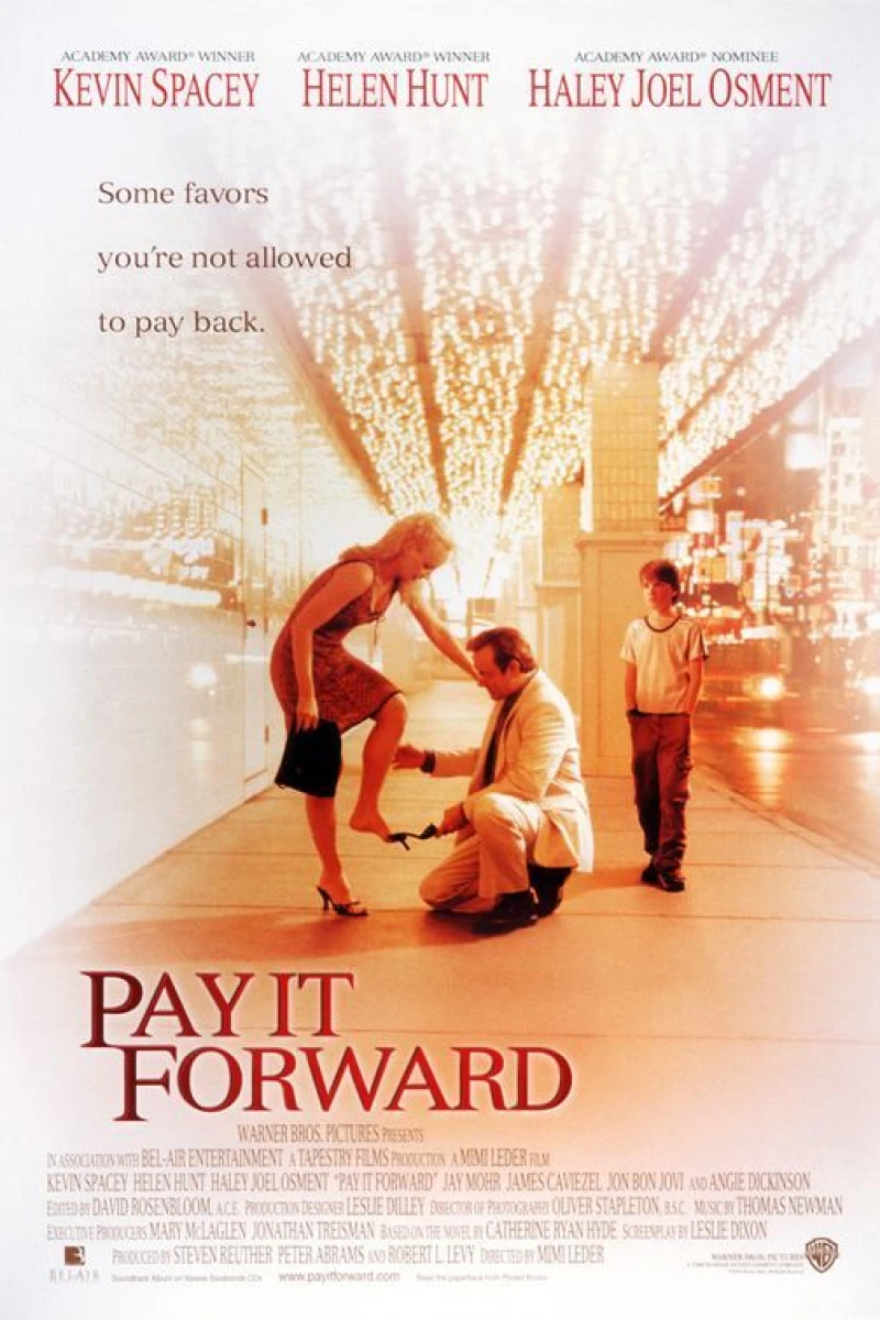 Pay it forward - Gi det videre Plakat