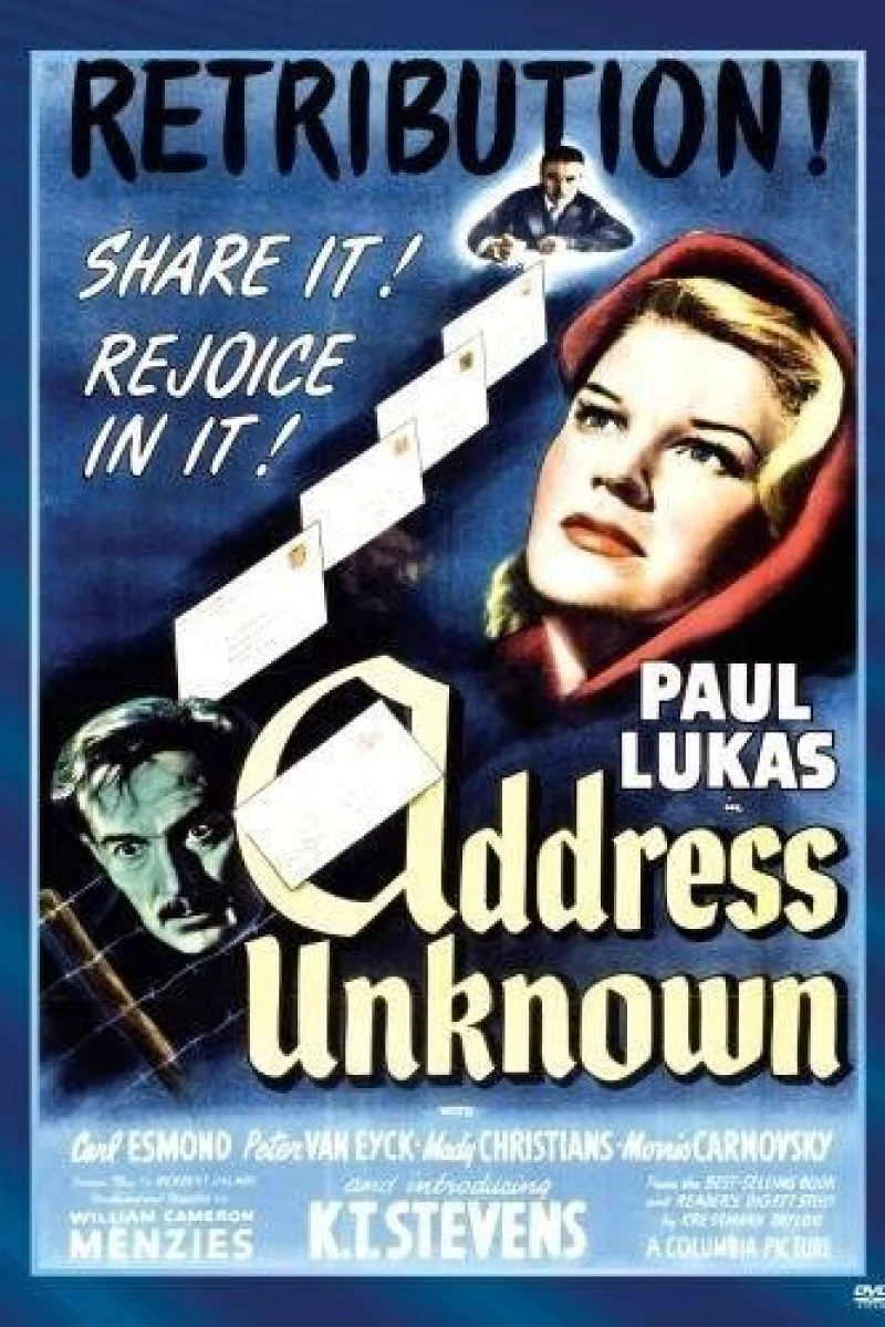 Address Unknown Plakat