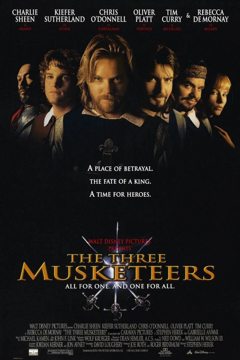 The Three Musketeers Plakat