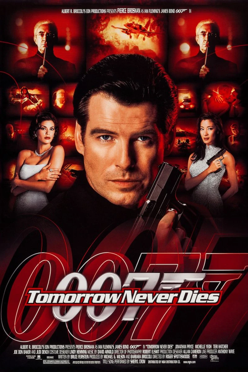 James Bond 18 - Tomorrow Never Dies Plakat